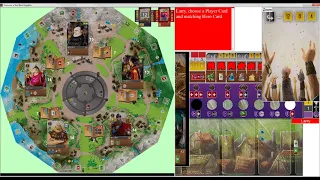 Viscounts of the West Kingdom: Complete 2-Player Playthru and Tutorial