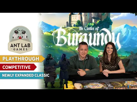 Castles of Burgundy | Special Edition Board Game | Playthrough and Comparison