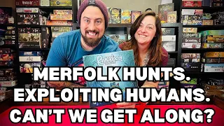 Riverbed Hunt Board Game Review - First Impression - Kickstarter - Odd Statue Games