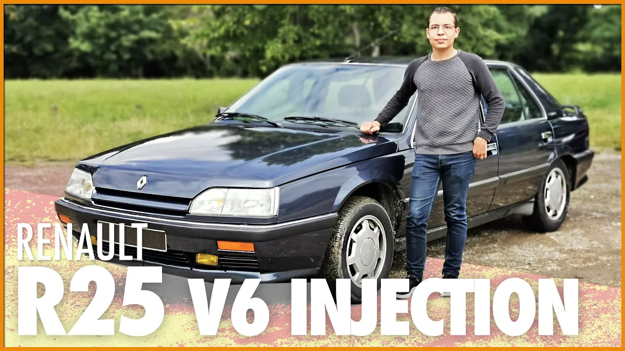 RENAULT 25 V6 😲  LA TALISMAN N'A QU'A BIEN SE TENIR !