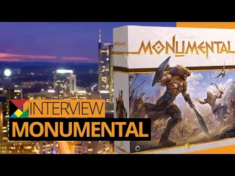 MONUMENTAL is an epic game of civilization, conquest and expansion! | Interview (ENG) | SPIEL 2018