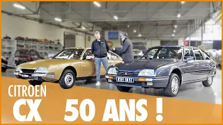 CE QUE VOUS NE SAVEZ PAS SUR LA CITROËN CX 🇫🇷 Elle fête ses 50 ans !