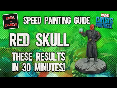 RED SKULL SPEED PAINTING GUIDE - Marvel Crisis Protocol