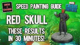 RED SKULL SPEED PAINTING GUIDE - Marvel Crisis Protocol