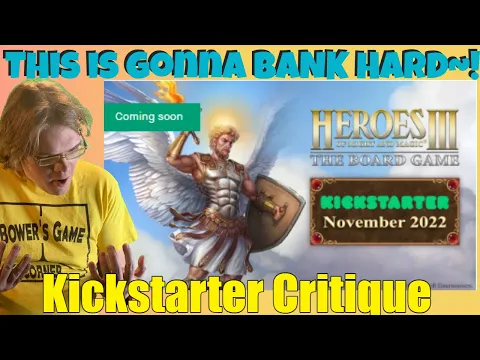 Heroes of Might & Magic III The Board Game - Kickstarter Critique Review