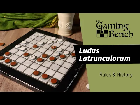 Ludus Latrunculorum | Ancient Roman Game | rules | history