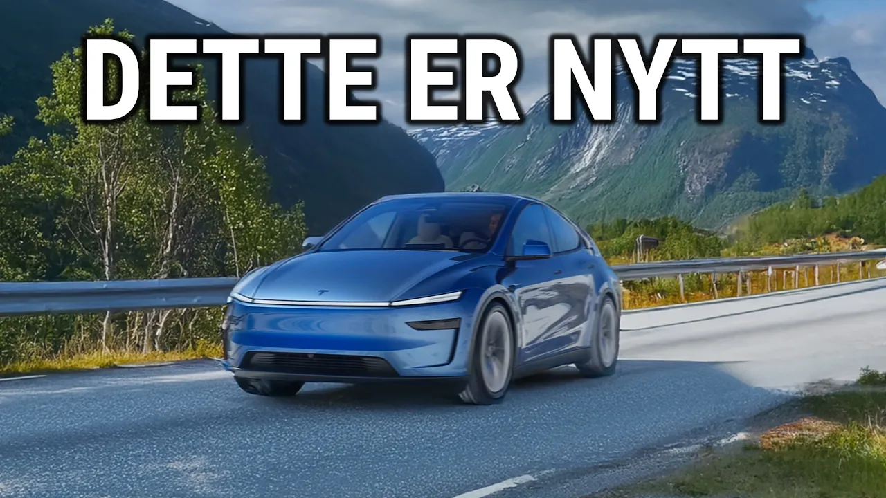 NY Model Y er lansert - det vi vet