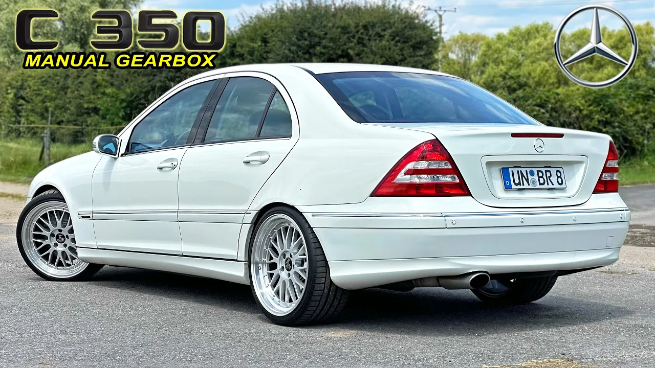 Mercedes-Benz C350 *MANUAL* W203 263.519KM // REVIEW on AUTOBAHN