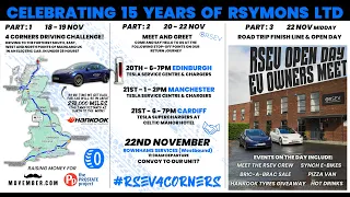 Challenge ACCEPTED! Extreme EV road trip, UK tour, and open day / EV owners meet to celebrate 15 yrs