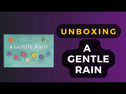 A Gentle Rain (2024 edition) Unboxing | DaniCha
