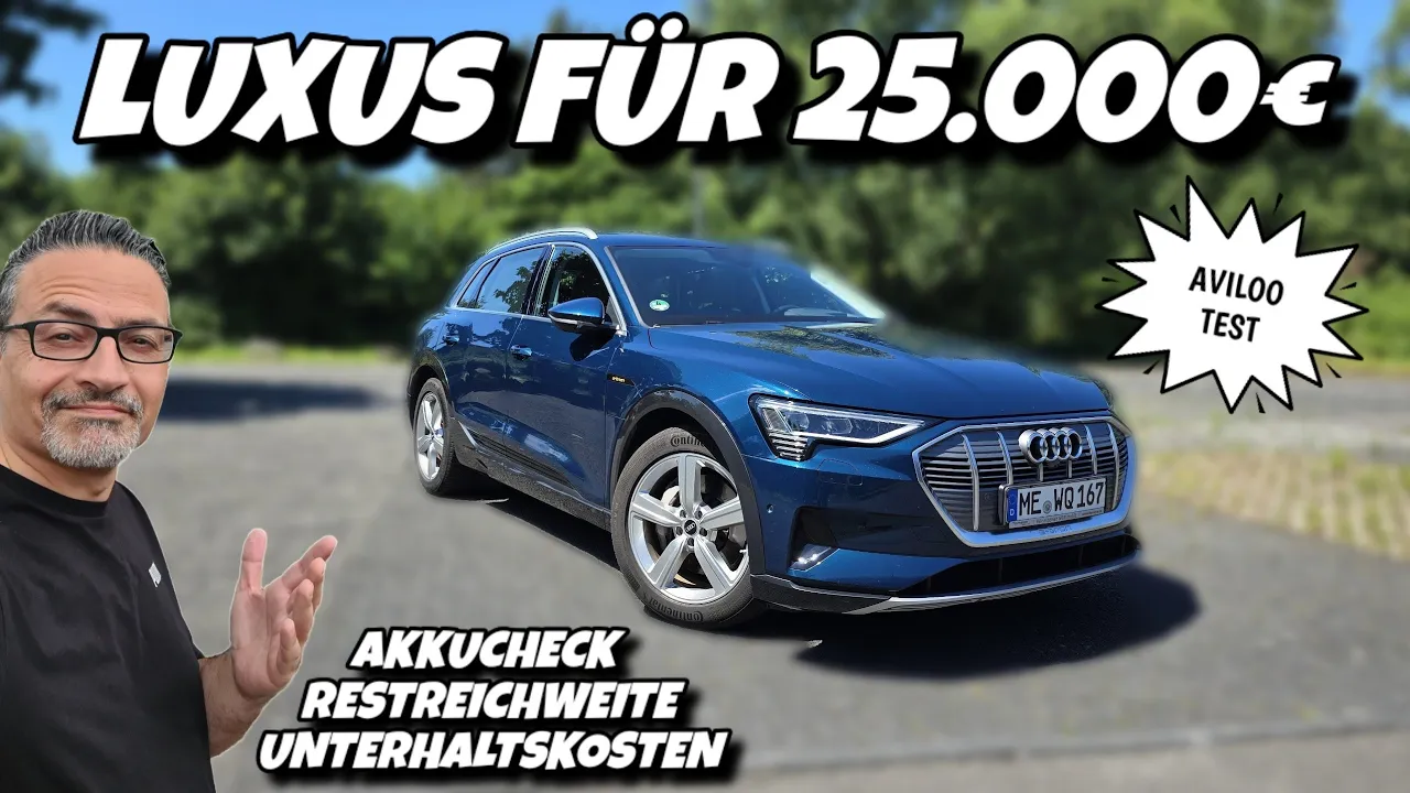 Gebrauchter Audi e-tron 50 mit Aviloo Akkubericht und Besitzer Erfahrung.