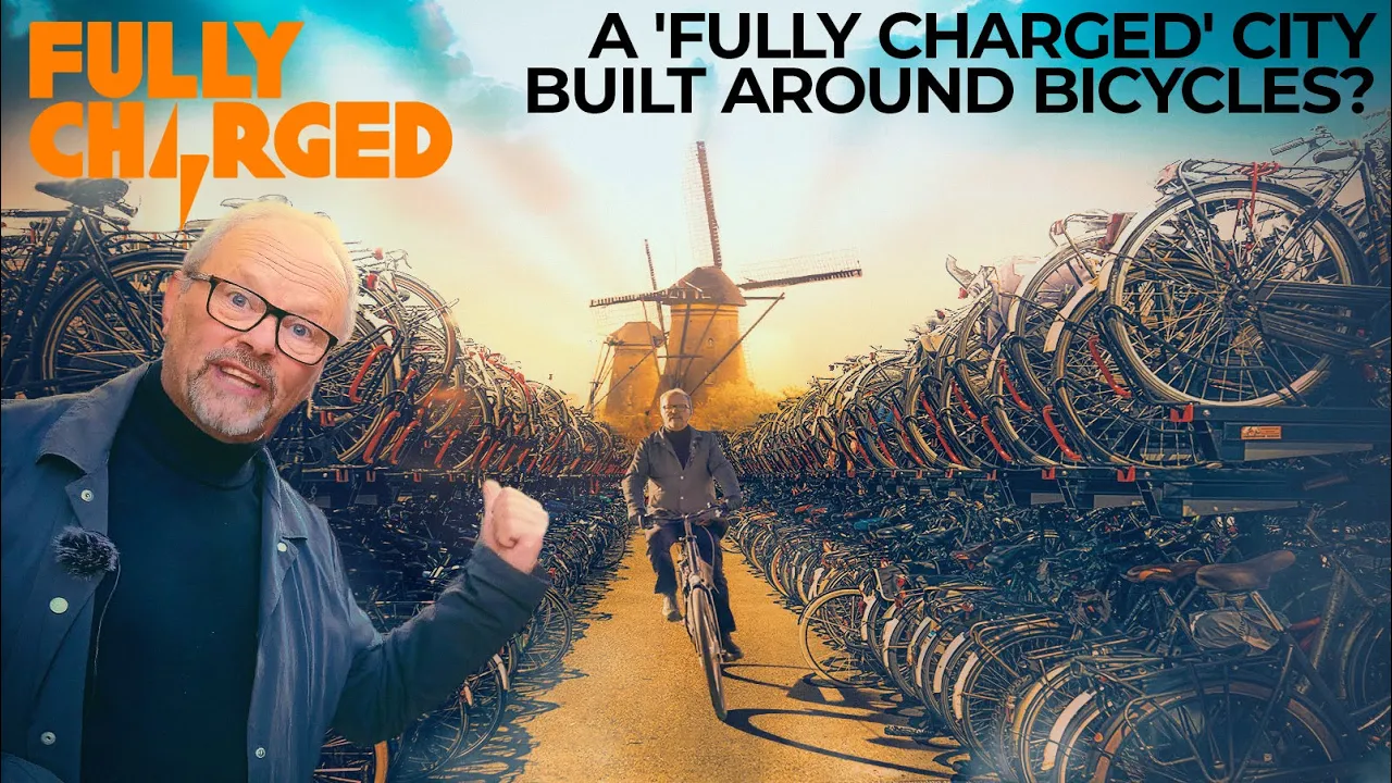 A 'Fully Charged' City Built Around Bicycles? | Fully Charged LIVE is coming to Europe!