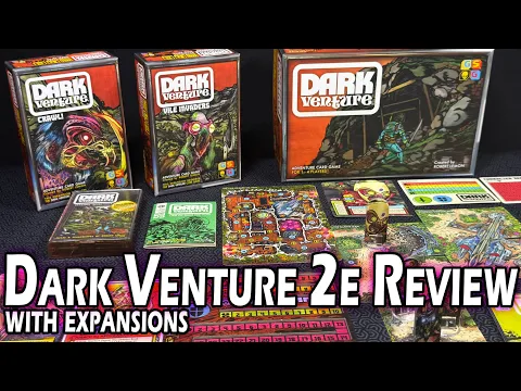 Dark Venture 2nd Edition (w Expansions) - Review