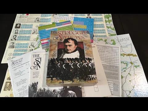 The Struggle of Nations (Avalon Hill) - (Re)Unboxing and Brief Discussion