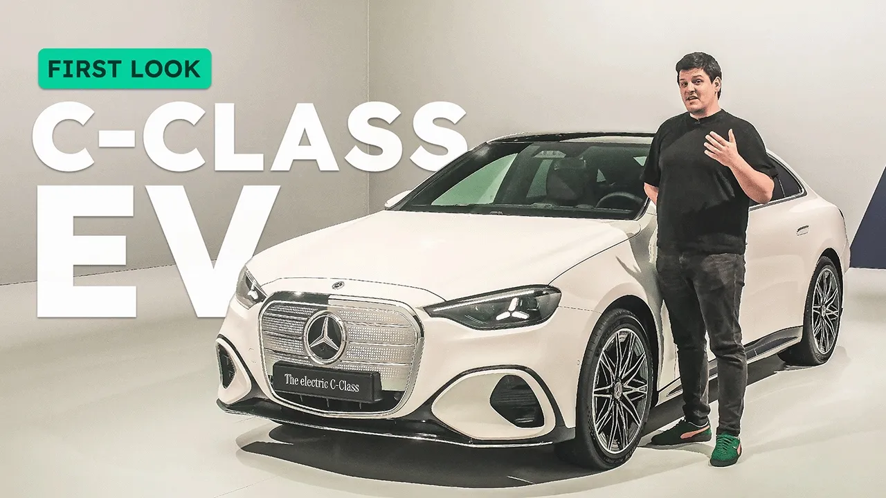 Mercedes Finally Made The Electric Sedan Everyone Wanted | C-Class EV First Look