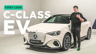 Mercedes Finally Made The Electric Sedan Everyone Wanted | C-Class EV First Look