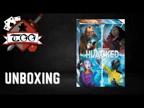 Hijacked Board Game Unboxing