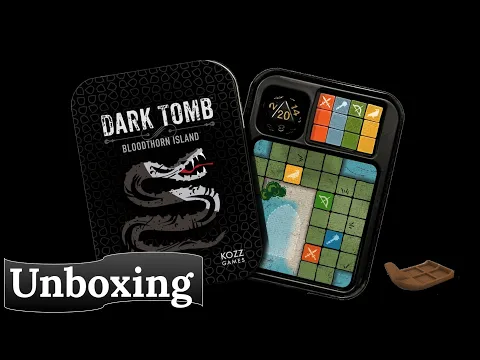 Dark Tomb: Bloodthorn Island - Unboxing
