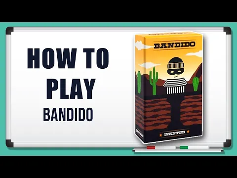 How to Play Bandido Card Game in 1 minute (Bandido Card Game Rules)