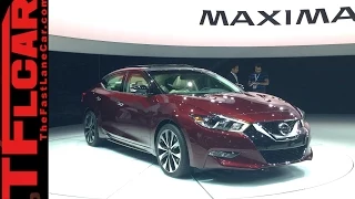 2016 Nissan Maxima: 2015 New York Auto Show One Take