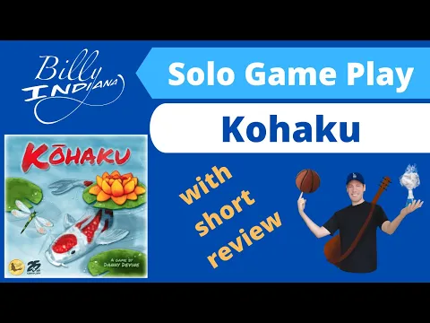 Kohaku Board Game Review and Partial Solo Playthrough