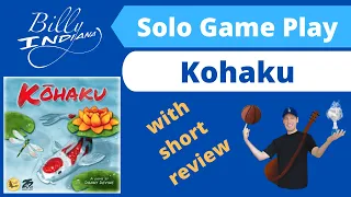 Kohaku Board Game Review and Partial Solo Playthrough