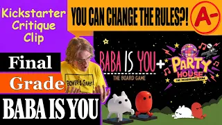 Baba Is You: The Board Game (A-) Final Grade - Kickstarter Critique Clip