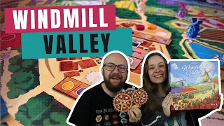 The tulips are blowing in the wind! - Windmill Valley - Board Game Review