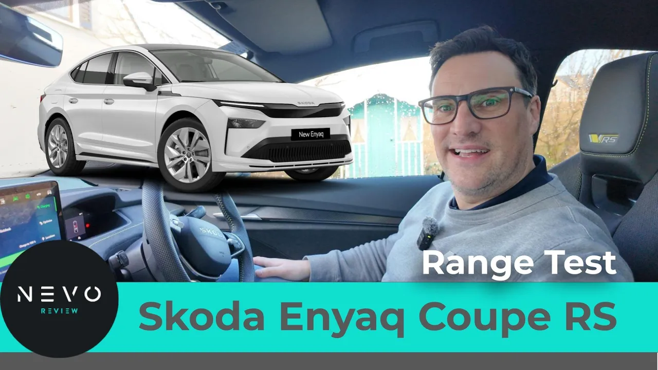 Skoda Enyaq Coupe RS - Range Test Coast to Coast