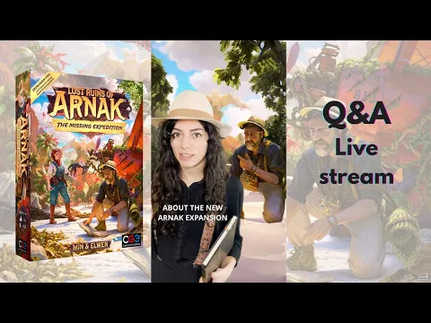 New Arnak Expansion Q&A Livestream with the Designers!