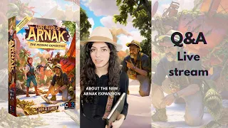 New Arnak Expansion Q&A Livestream with the Designers!