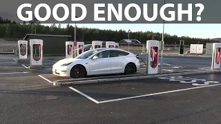 Estimating 1000 km time on Tesla Model 3