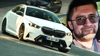 Dancing the BIG NEW BMW G90 M5 on the Nürburgring!