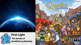 First Light - The Quacks of Quedlinburg Unboxing