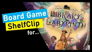 ShelfClips: Library Labyrinth (Short Board Game Preview)
