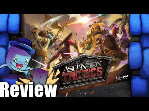 Ascension Tactics: Miniatures Deckbuilding Game Review - with Tom Vasel