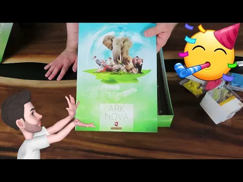 Ark Nova Unboxing in 6 minutes