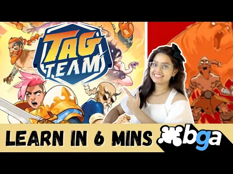 Tag Team - How To Play in 6 Minutes! | BGA