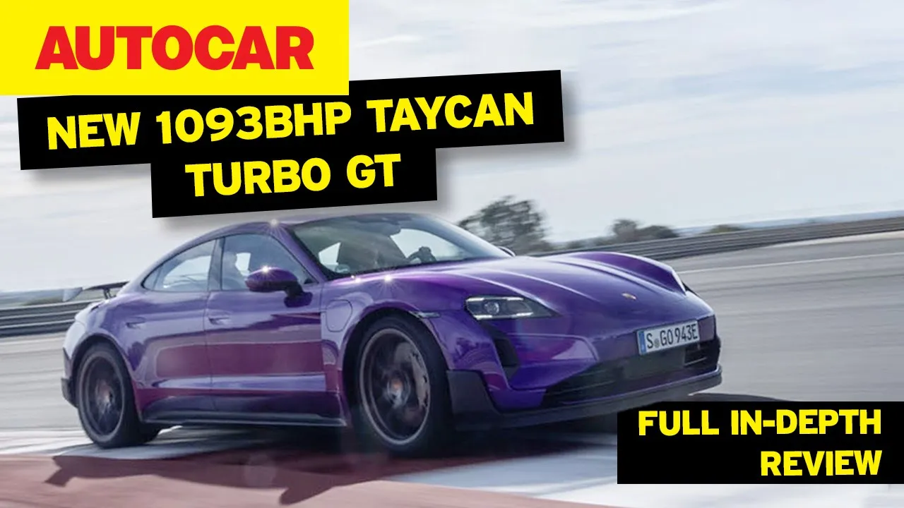 Porsche Taycan GT full in-depth review | 1093bhp | 0-62 2.2sec | Autocar