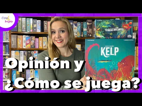 KELP ? PULPO VS TIBURON ? + Expansión TECNICAS BRILLANTES (Delirium) Opinión y ¿Cómo se juega?