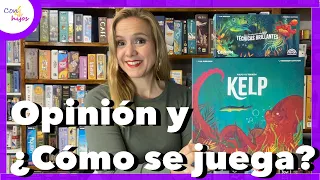 KELP ? PULPO VS TIBURON ? + Expansión TECNICAS BRILLANTES (Delirium) Opinión y ¿Cómo se juega?