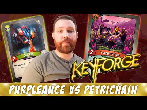 Keyforge Sealed: Purpleance vs. Petrichain