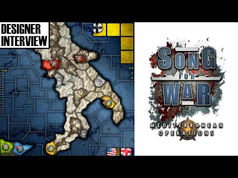 Song for War: Mediterranean Designer Interview | Upcoming Wargames | Invicta Rex Games