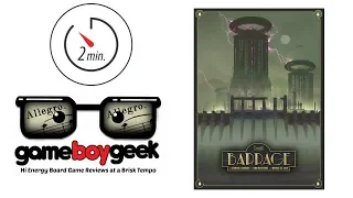 Barrage (2-min Allegro) Review with the Game Boy Geek