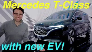 first ever Mercedes T-Class 😮  cheaper than A-Class and EV as Mercedes EQT !