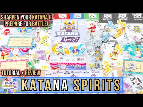 Geoffrey Chia's Katana Spirits, Good Spirit Games, How To Play & Review