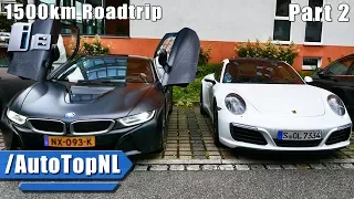 BMW i8 1500KM ROAD TRIP PART 2/3 by AutoTopNL