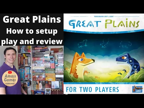 Great Plains - How to set up, play and review by * AmassGames *