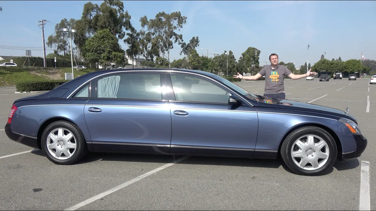 The $500,000 Maybach 62 Was the Ultimate 2000s Luxury Sedan