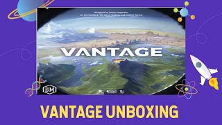 Vantage Unboxing & First Look | Stunning New Sci-Fi Game from Stonemaier Games